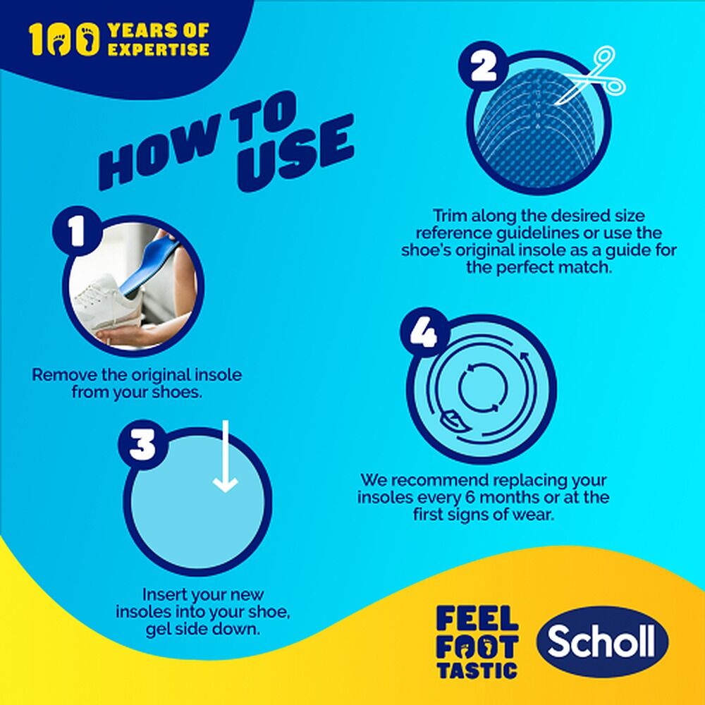 Scholl GelActiv Insole Formal Small