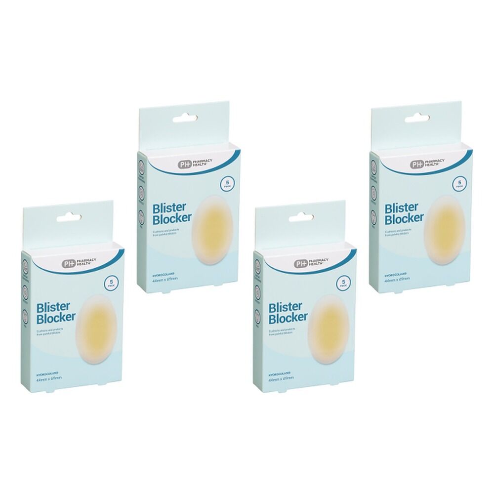 Pharmacy Health Blister Blocker 5 Pack Bundle of 4