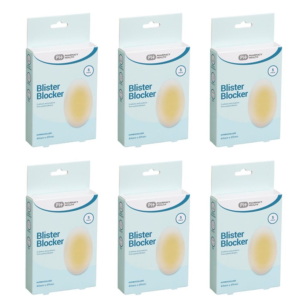 Pharmacy Health Blister Blocker 5 Pack Bundle of 6