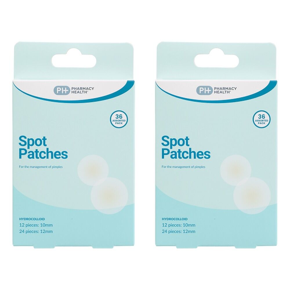 Pharmacy Health Spot Patches 36 Pack Bundle of 2