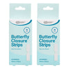 Pharmacy Health Butterfly Closure Strips 10 Pack Bundle of 2