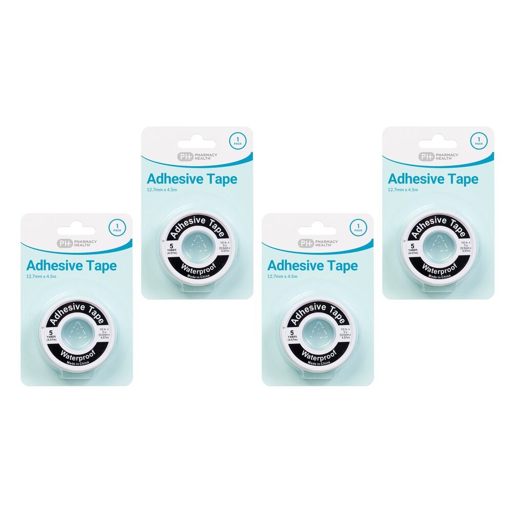 Pharmacy Health Adhesive Tape Pack of 4