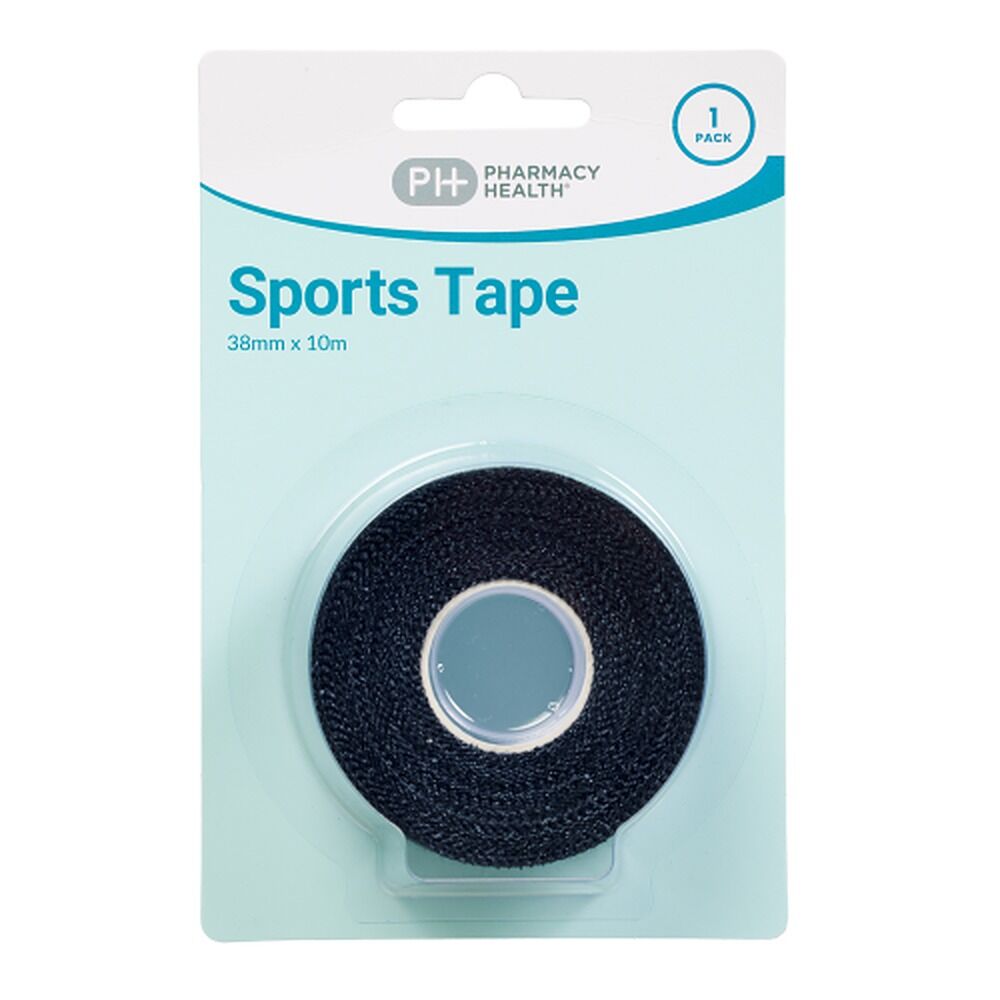 Pharmacy Health Sports Tape Black