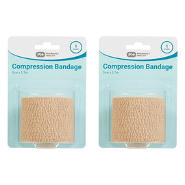 Pharmacy Health Compression Bandage Pack of 2
