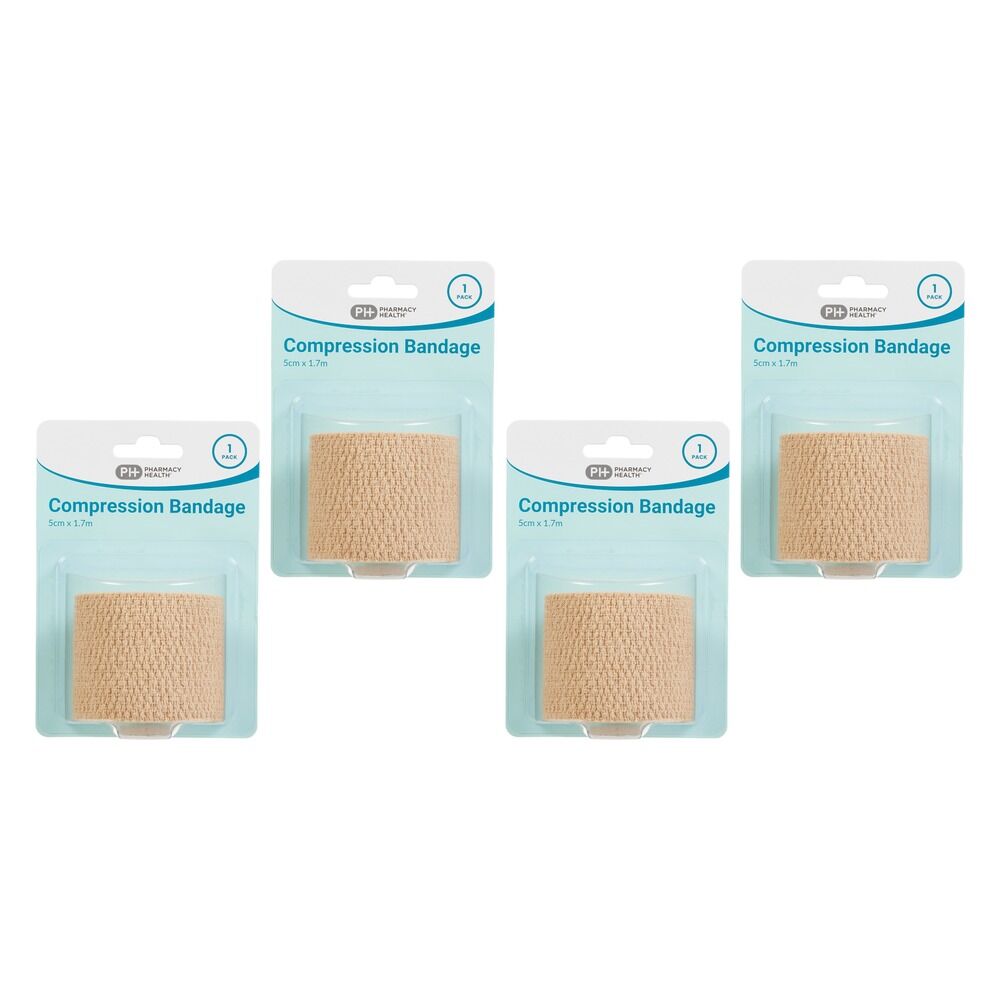 Pharmacy Health Compression Bandage Pack of 4