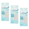 Pharmacy Health Water Resistant Extra Large Strips 10 Pack Bundle of 3