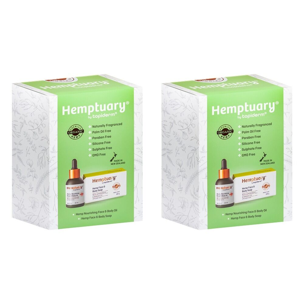 Hemptuary Gift Pack 2 Piece Set Bundle of 2