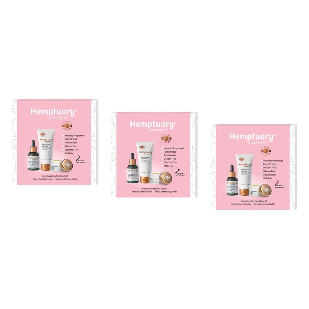 Hemptuary Gift Pack 3 Piece Set Bundle of 3