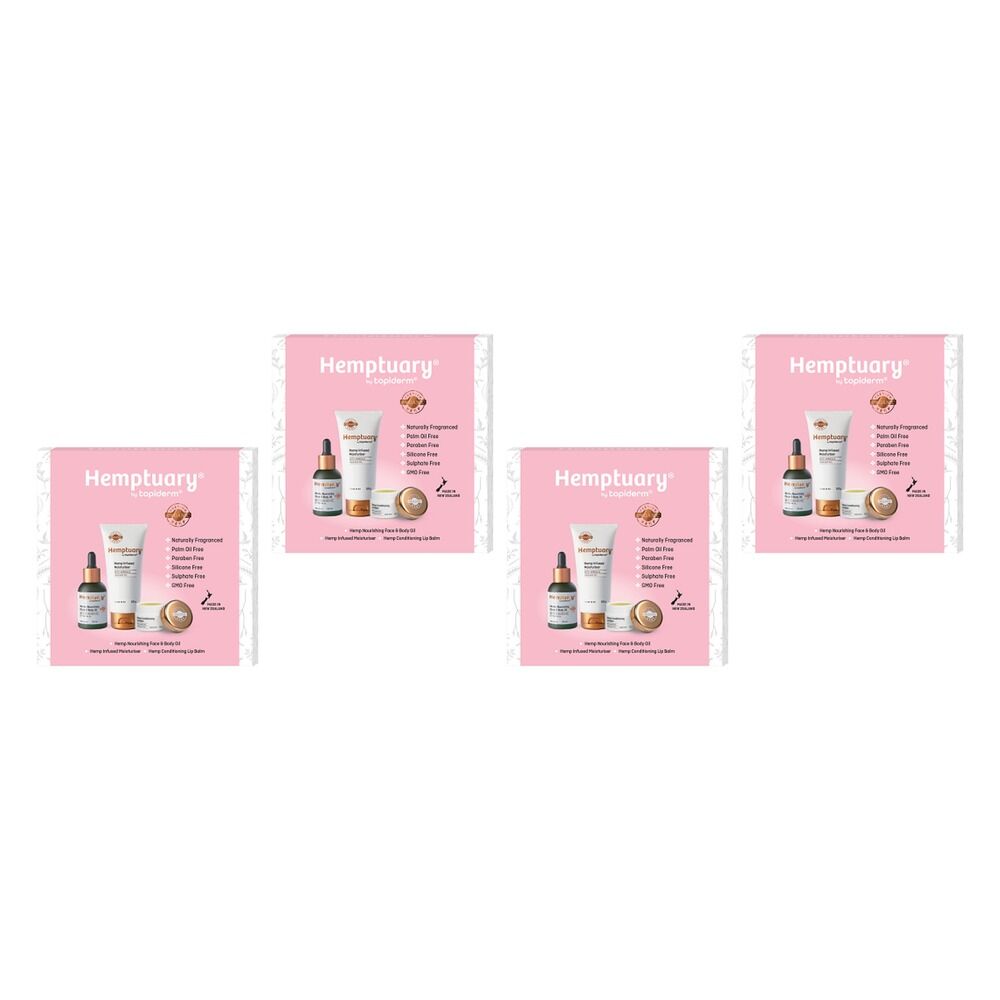 Hemptuary Gift Pack 3 Piece Set Bundle of 4