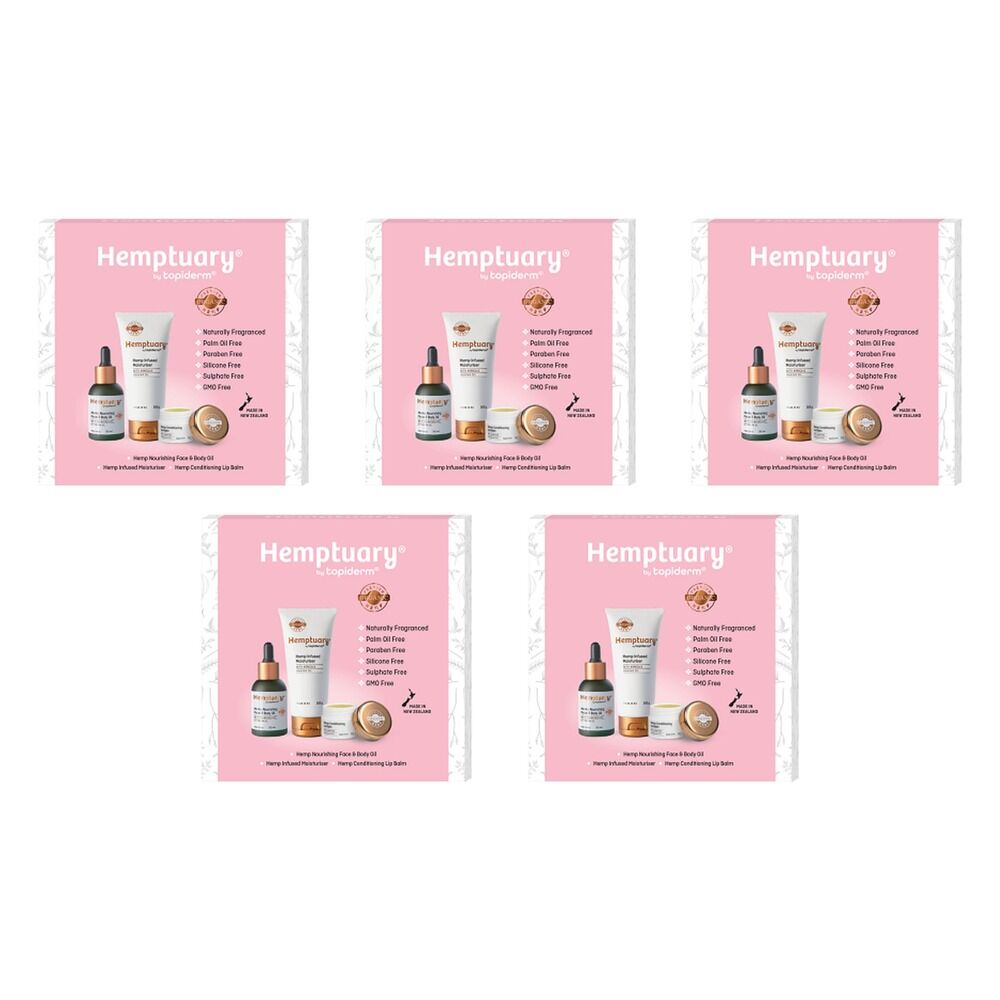 Hemptuary Gift Pack 3 Piece Set Bundle of 5