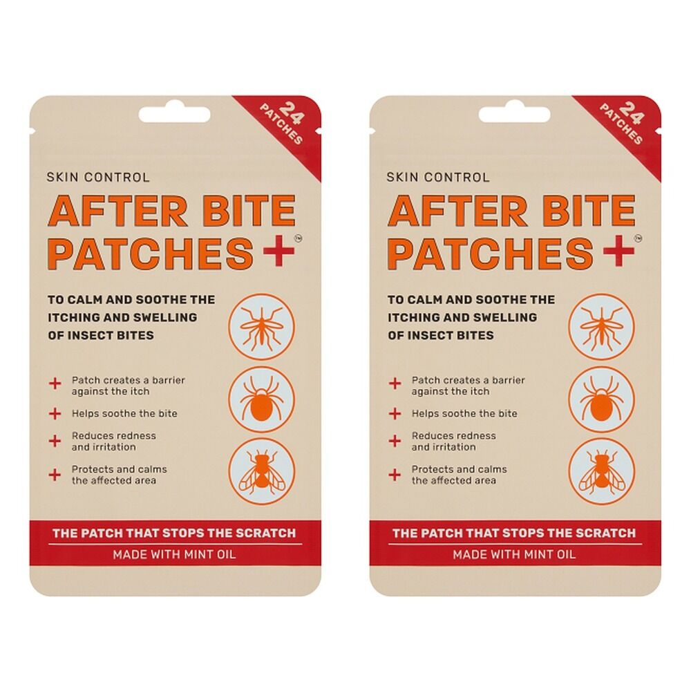 Skin Control After Bite Patches 24 Pack x 12 Bundle of 2