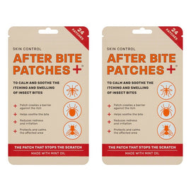 Skin Control After Bite Patches 24 Pack x 12 Bundle of 2