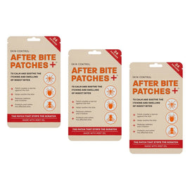 Skin Control After Bite Patches 24 Pack x 12 Bundle of 3
