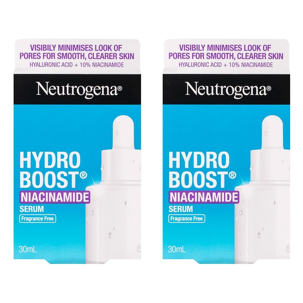 Neutrogena Hydroboost Niacinamide Serum 30mL Pack of 2
