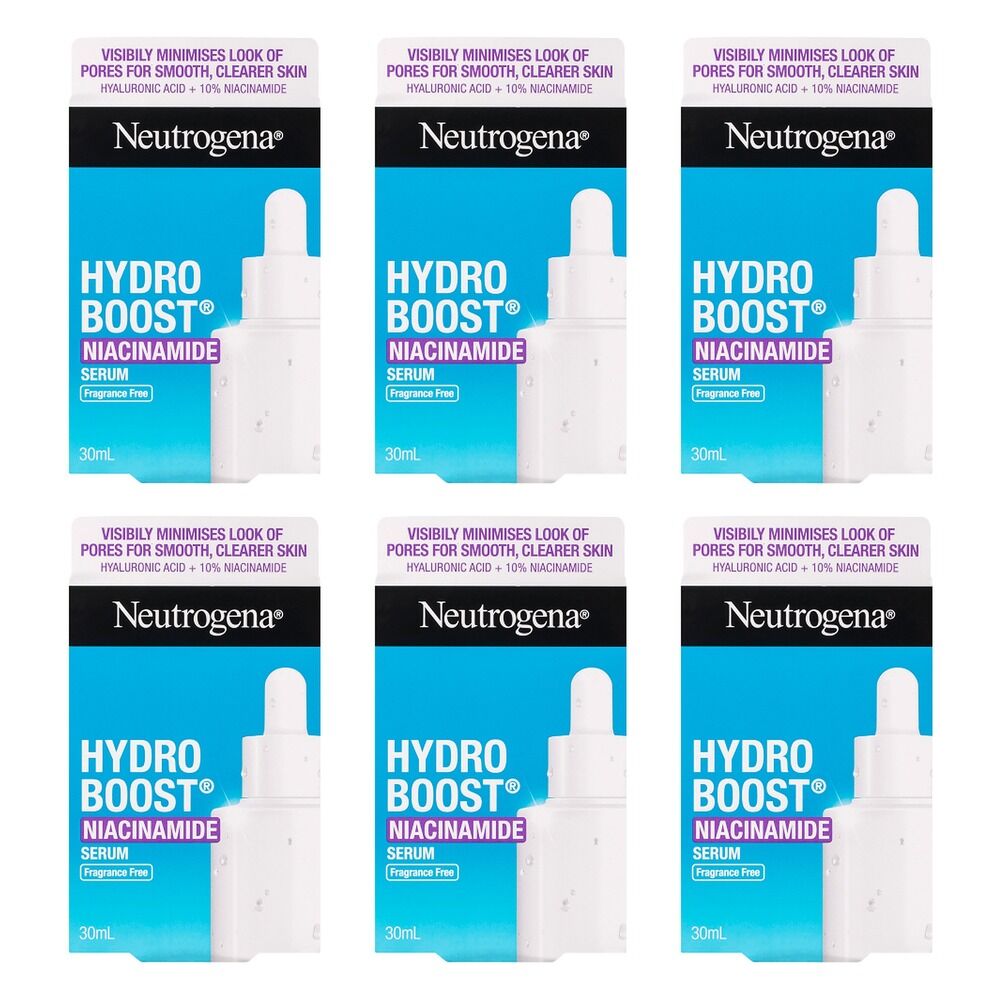 Neutrogena Hydroboost Niacinamide Serum 30mL Pack of 6