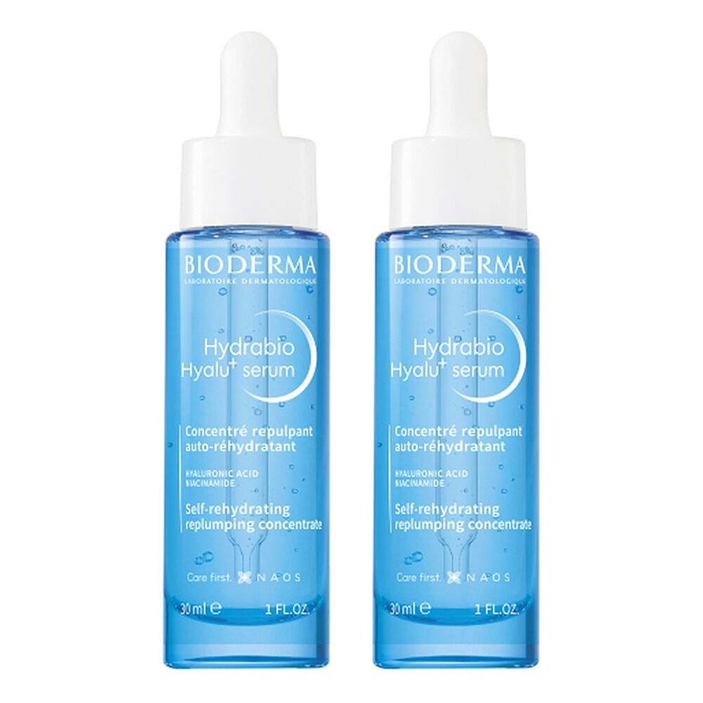 Bioderma Hydrabio Hyalu+ Plumping Hydrating Serum 30ml Pack of 2