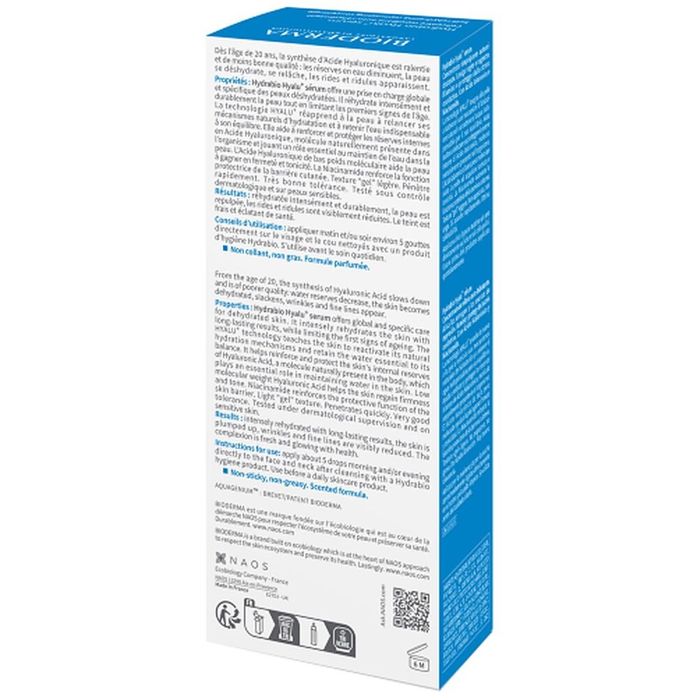 Bioderma Hydrabio Hyalu+ Plumping Hydrating Serum 30ml
