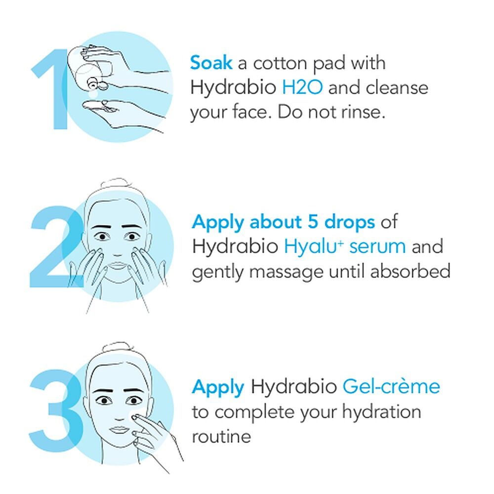 Bioderma Hydrabio Hyalu+ Plumping Hydrating Serum 30ml