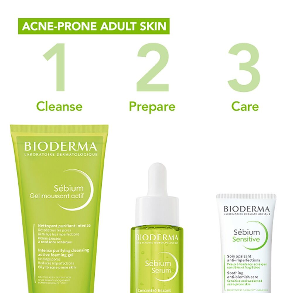 Bioderma Sebium Anti-Blemish Hydrating Serum 30mL