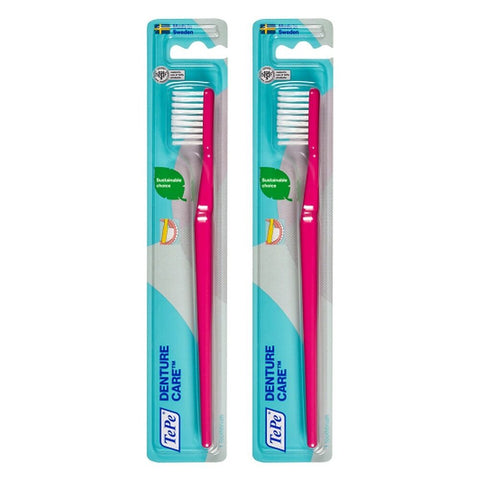 TEPE Denture Care Toothbrush Pack of 2