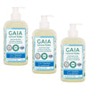 GAIA Natural Baby 2-in-1 Shampoo & Conditioner 500mL Pack of 3
