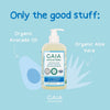 GAIA Natural Baby 2-in-1 Shampoo & Conditioner 500mL