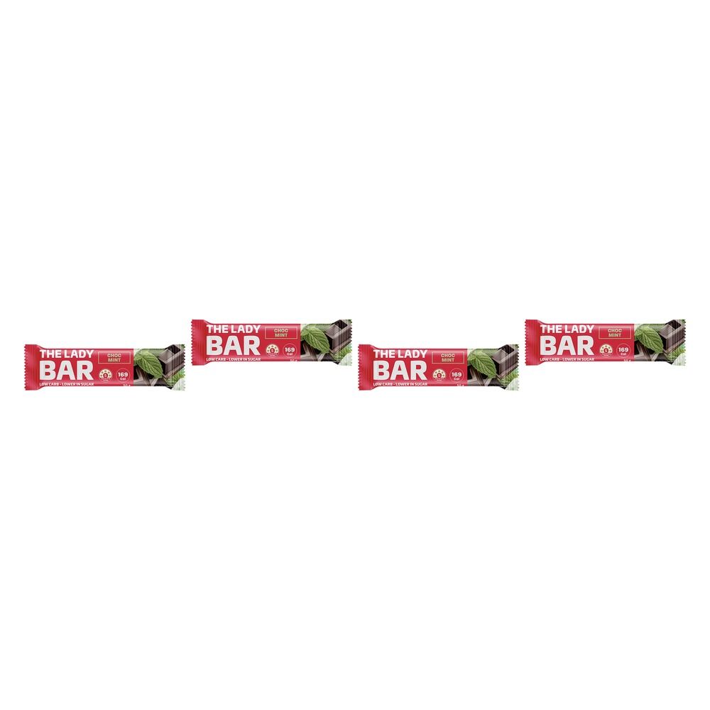 The Lady Bar Choc Mint 50g Pack of 4