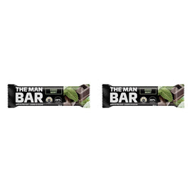 The Man Bar High Protein Choc Mint 50g Pack of 2