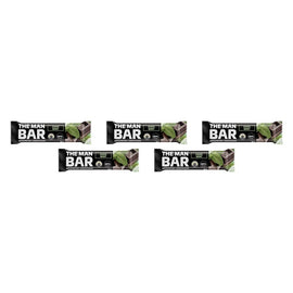 The Man Bar High Protein Choc Mint 50g Pack of 5