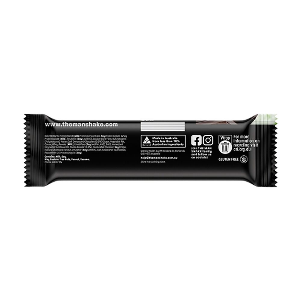 The Man Bar High Protein Choc Mint 50g