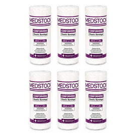 Medstock Conforming Bandage 10cm x 1.8m Pack of 6