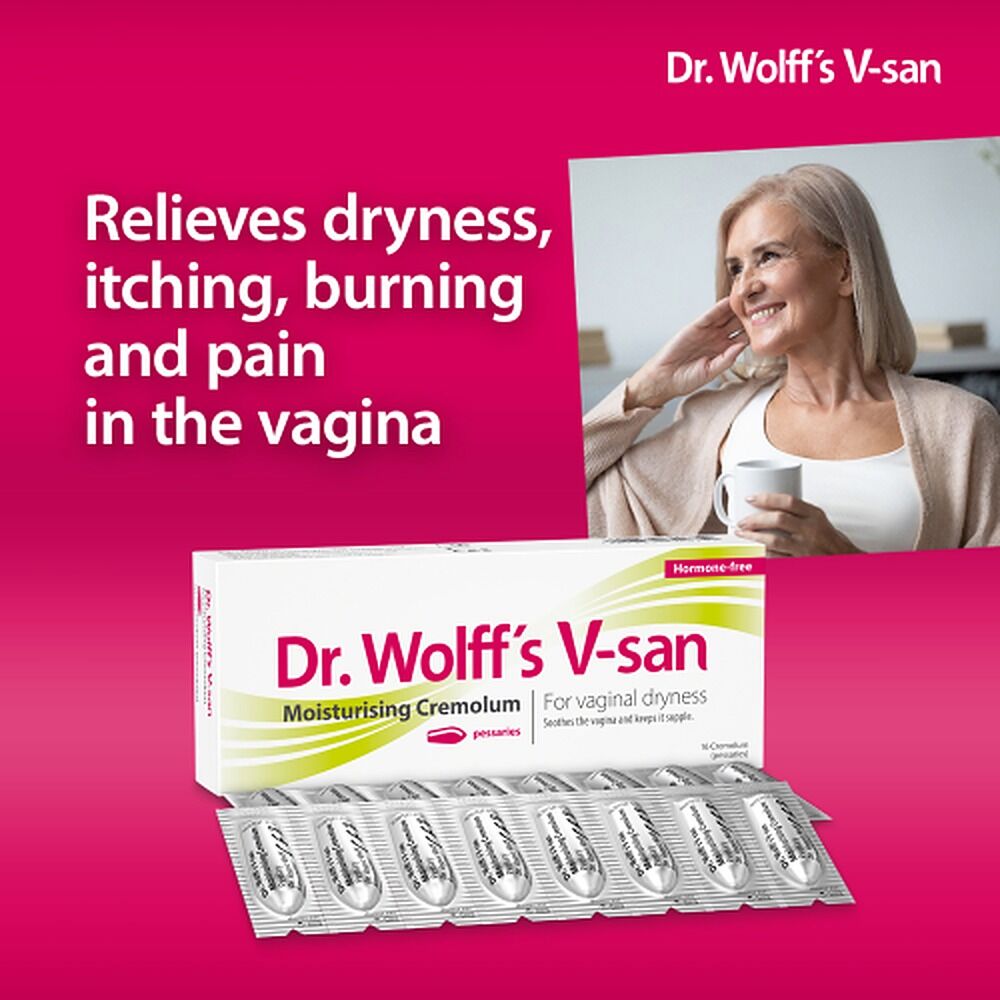 Dr Wolff's V-san Cremolum Vaginal Pessaries