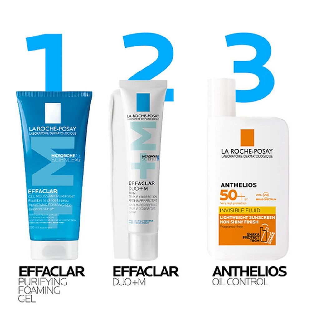 La Roche-Posay Effaclar Purifying Foaming Gel Anti-Acne Cleanser 200mL