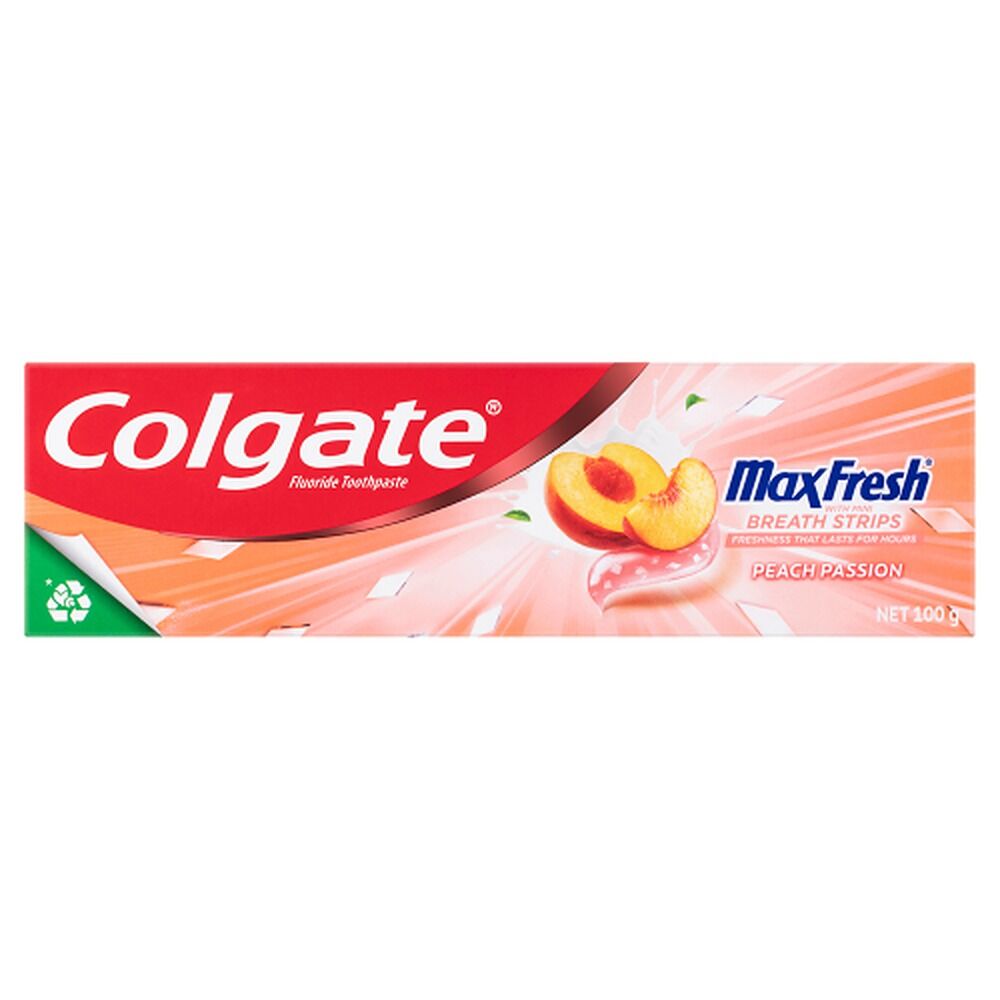 Colgate Max Fresh Peach Passion Toothpaste 100g
