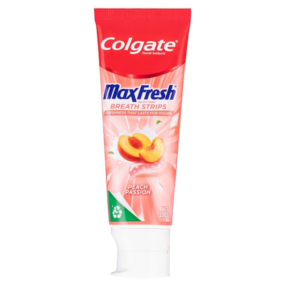 Colgate Max Fresh Peach Passion Toothpaste 100g