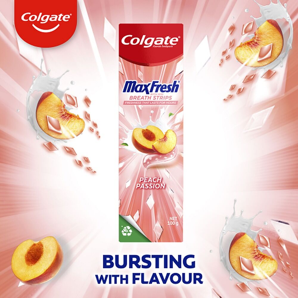 Colgate Max Fresh Peach Passion Toothpaste 100g