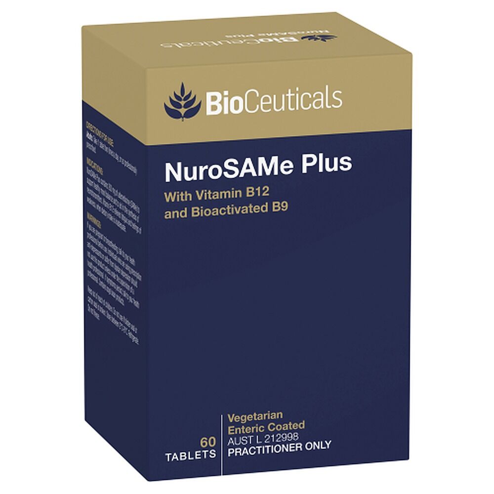Bioceuticals NuroSAMe Plus SAMe 200mg 60 Tablets