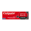Colgate Optic White Charcoal Toothpaste, Enamel Safe, 100g