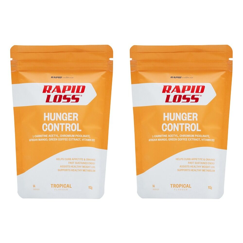 Rapid Loss Hunger Control Tropical Flavour 112g Pack of 2