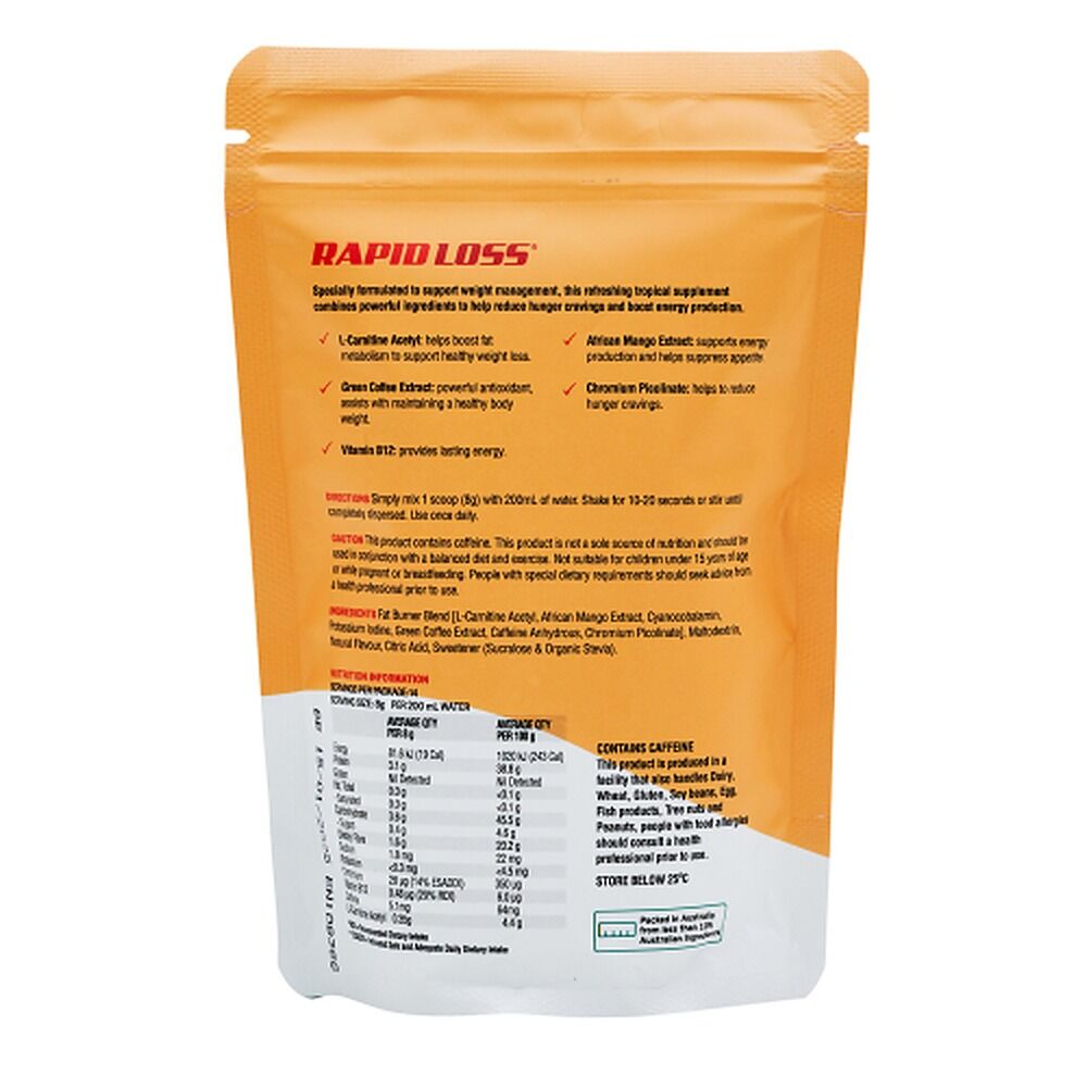 Rapid Loss Hunger Control Tropical Flavour 112g