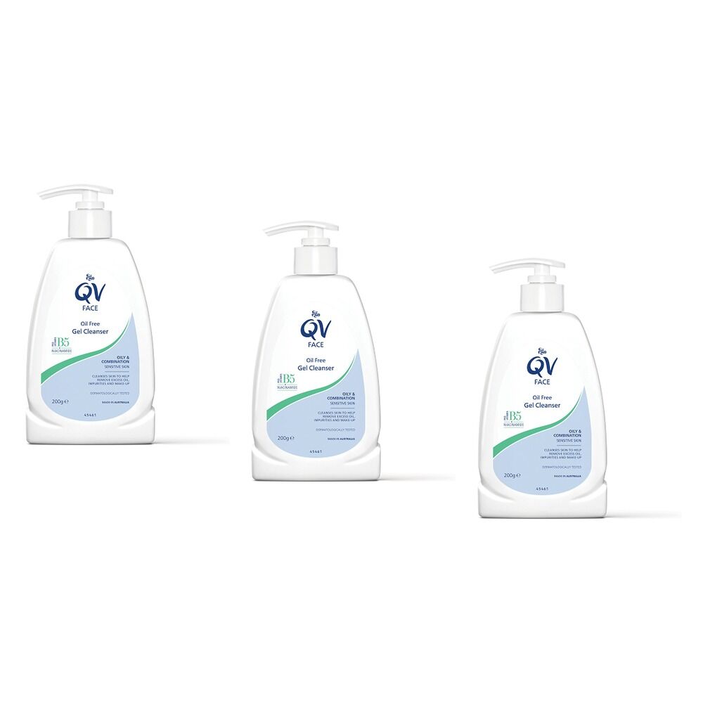 Ego Purifying Oil-Free Facial Gel Cleanser 200g Pack of 3