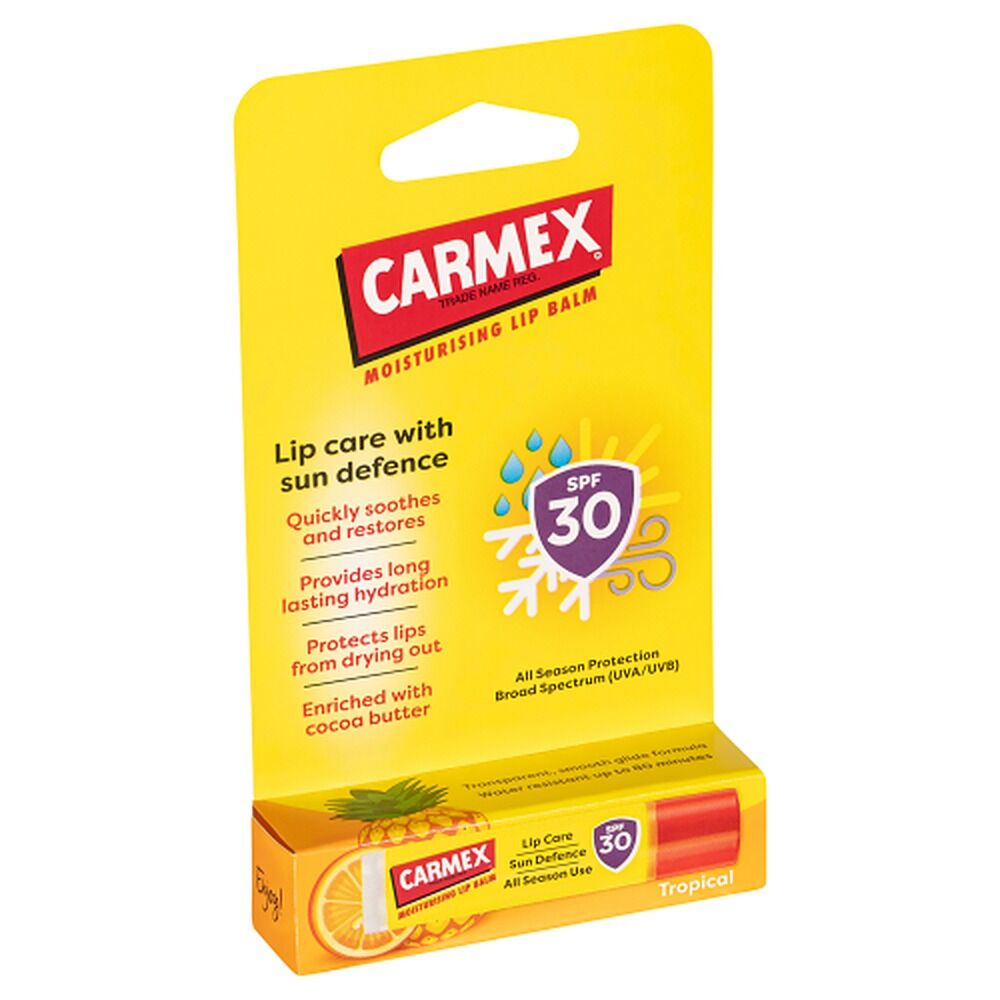 Carmex Tropical Sun Defence Stick SPF 30 4.25g