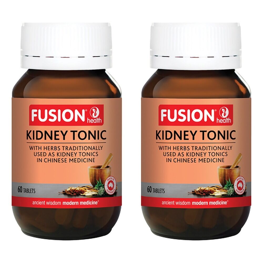 Fusion Health Kidney Tonic 60 Tablets Pack of 2