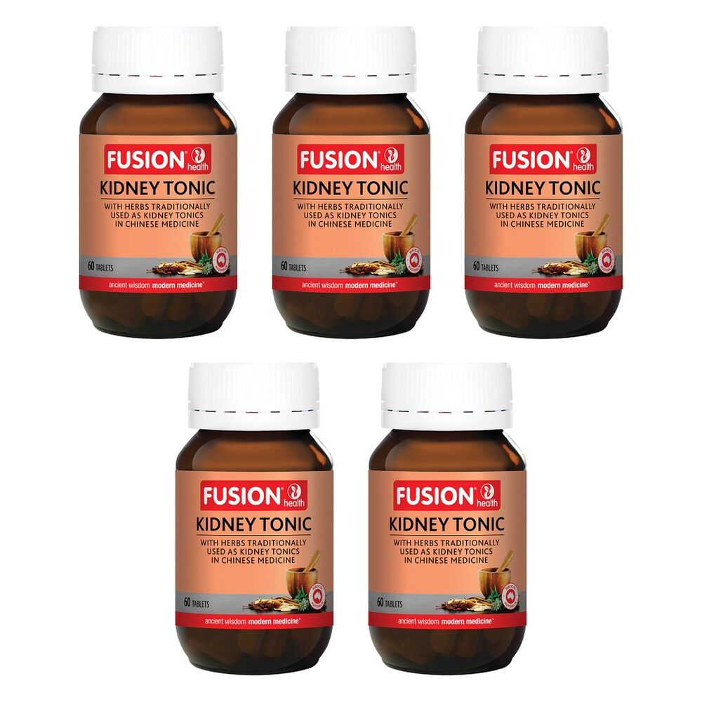 Fusion Health Kidney Tonic 60 Tablets Pack of 5
