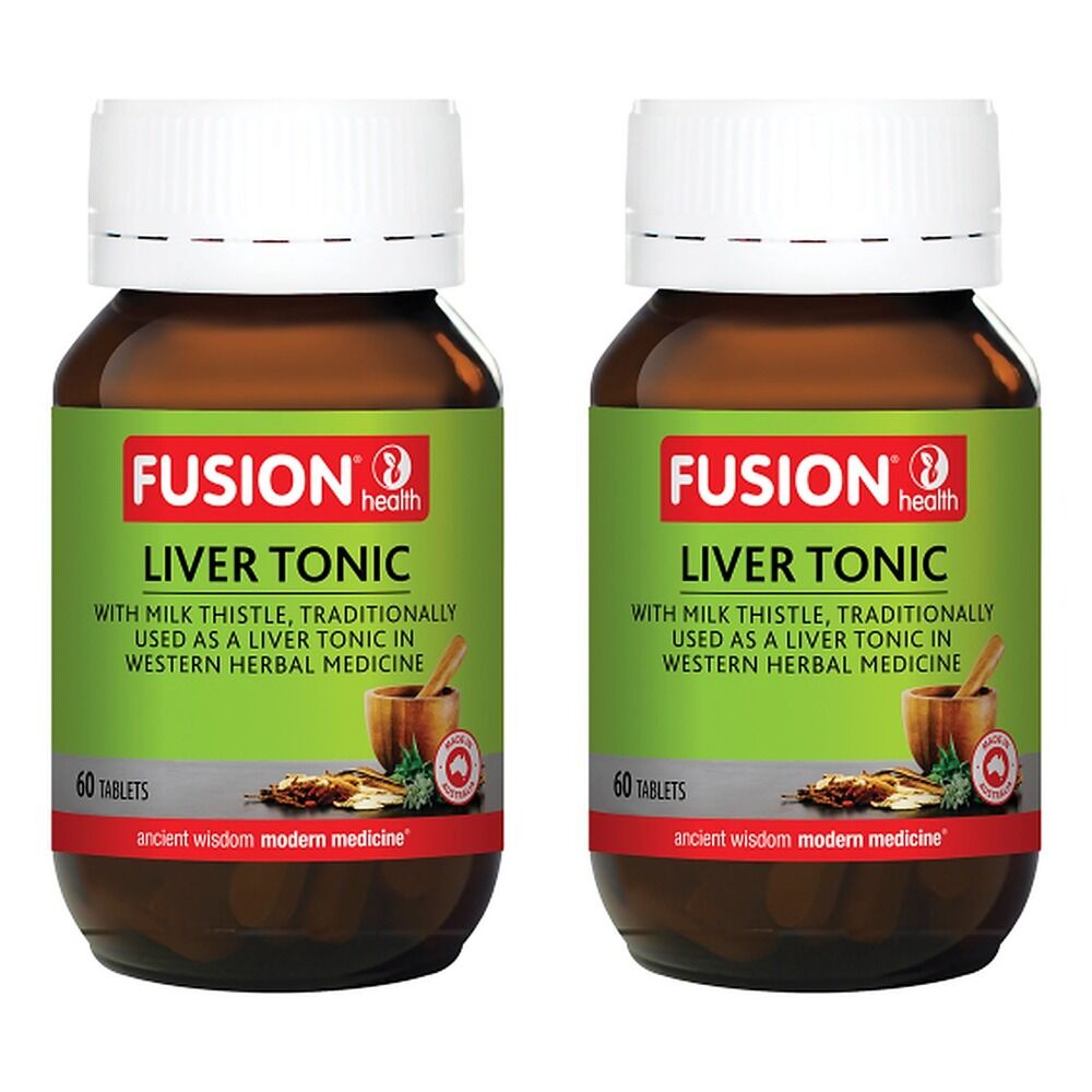 Fusion Health Liver Tonic 60 Tablets Pack of 2