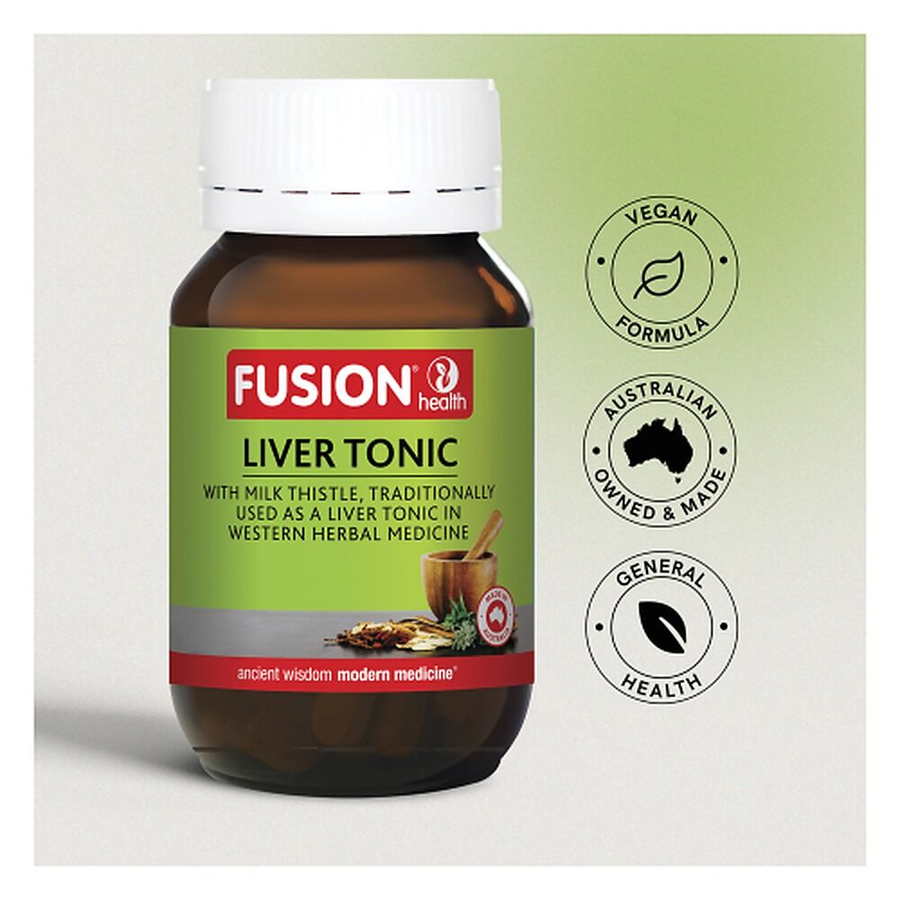 Fusion Health Liver Tonic 60 Tablets