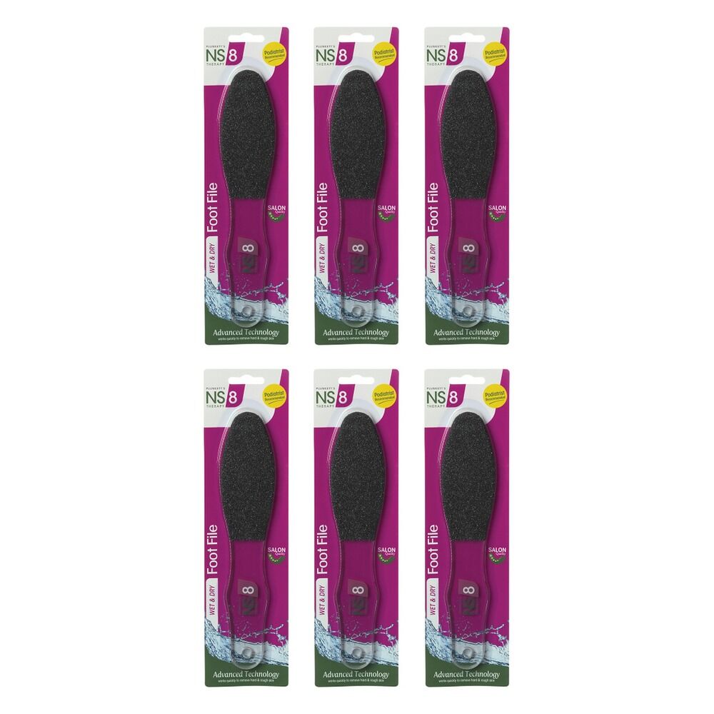 Plunketts NS8 Wet & Dry Foot File Pack of 6