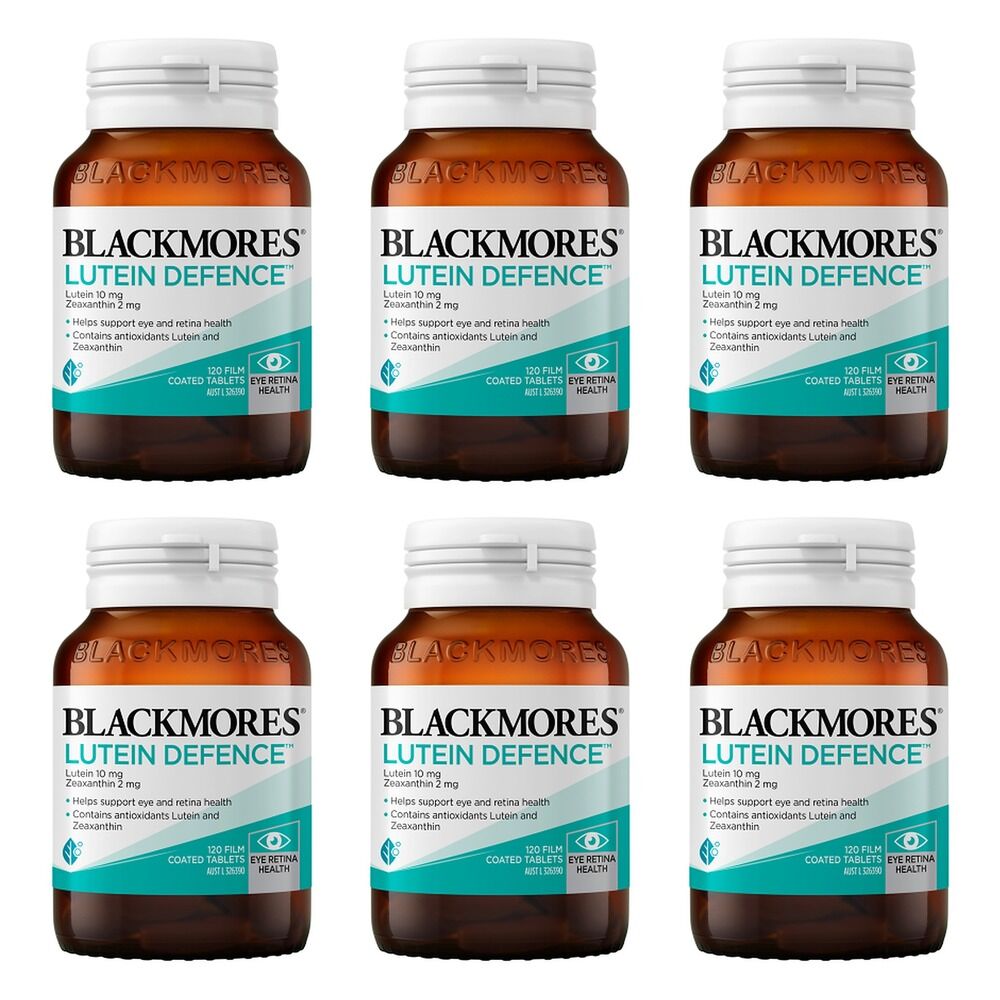 Blackmores Lutein Defence 120 Tablets Pack of 6