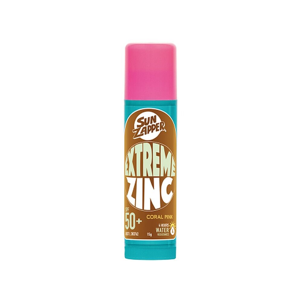Sun Zapper Extreme Zinc Stick Coral Pink 15g