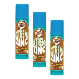 Sun Zapper Extreme Zinc Stick Blue Bay 15g Pack of 3
